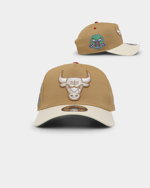 New Era Chicago Bulls 'Spices' 9FORTY A-Frame Snapback Ginger