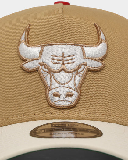 New Era Chicago Bulls 'Spices' 9FORTY A-Frame Snapback Ginger