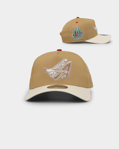 New Era Anaheim Angels 'Spices' 9FORTY A-Frame Snapback Black