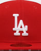 New Era Los Angeles Dodgers 'Fairisle' 59FIFTY Fitted Red/White