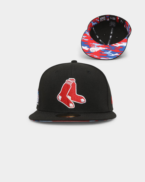 New Era Boston Red Sox 'Camo Underbrim' 59FIFTY Fitted Black
