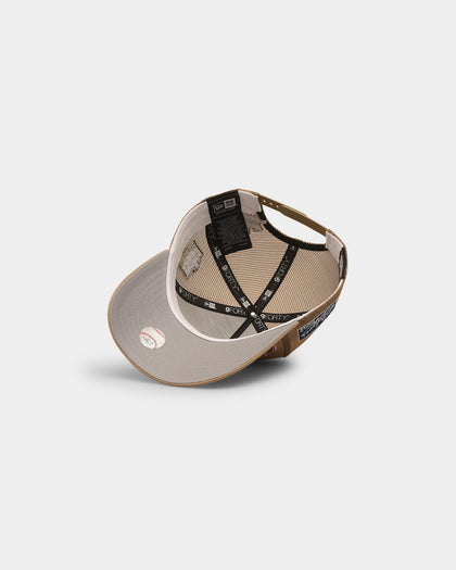 New Era Los Angeles Dodgers 'World Series Multi Logo' 9FORTY K-Frame Snapback Tumbleweed