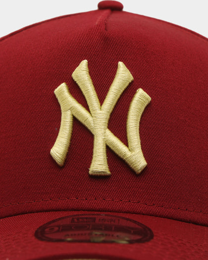 New Era New York Yankees 'Lunar New Year' 9FORTY A-Frame Snapback Dark Red