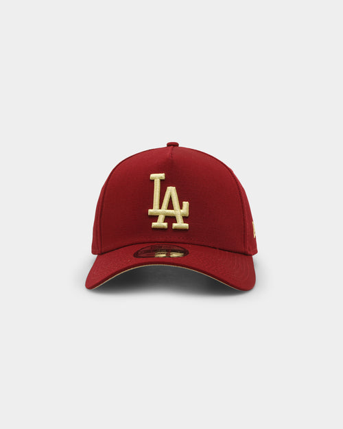 New Era Los Angeles Dodgers 'Lunar New Year' 9FORTY A-Frame Snapback Dark Red