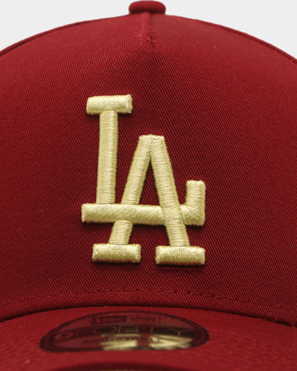 New Era Los Angeles Dodgers 'Lunar New Year' 9FORTY A-Frame Snapback Dark Red