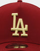 New Era Los Angeles Dodgers 'Lunar New Year' 9FORTY A-Frame Snapback Dark Red