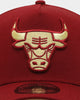 New Era Chicago Bulls 'Lunar New Year' 9FORTY A-Frame Snapback Dark Red