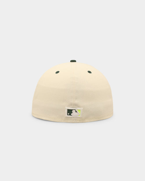 New Era Oakland Athletics 'Caddy Green' 59FIFTY Fitted Chrome White