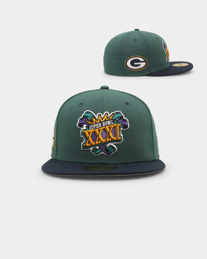 New Era Green Bay Packers '1997 Super Bowl' 59FIFTY Fitted Dark Green