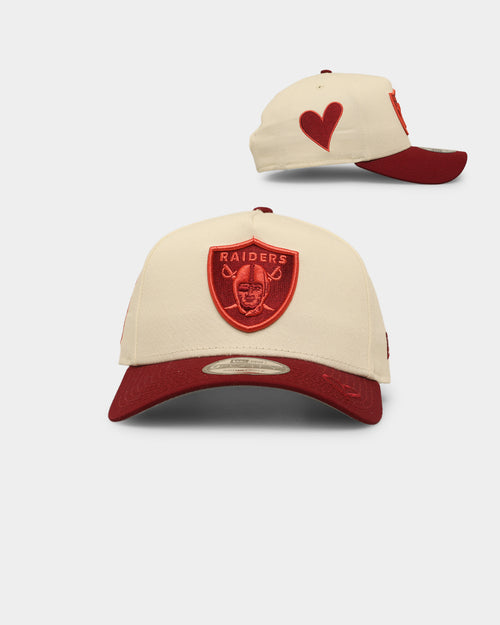 New Era Oakland Raiders 'Certified Lover 2.0' 9FORTY A-Frame Snapback Chrome White