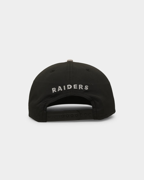 New Era Oakland Raiders 'Retro Block Script' Golfer Snapback Black