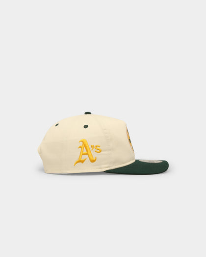 New Era Oakland Athletics '1970s World Series Through The Decades' 1973 World Series Golfer Snapback Chrome White