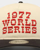 New Era New York Yankees '1970s World Series Through The Decades' 1977 World Series Golfer Snapback Chrome White