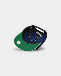 New Era Los Angeles Dodgers 'Retro Block Script' Golfer Snapback Blue