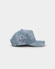 New Era New York Yankees 'Sky Blue Washed Suede' 9FORTY A-Frame Snapback Pastel Blue