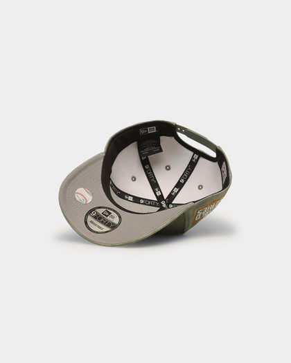 New Era Los Angeles Dodgers 'Vintage Green' 9FORTY A-Frame Snapback Vintage Green