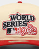 New Era St Louis Cardinals '1980s World Series Through The Decades' 1982 World Series Golfer Snapback Chrome White/Original Team Colours
