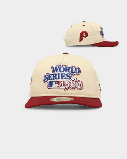New Era Philadelphia Phillies '1980s World Series Through The Decades' 1980 World Series Golfer Snapback Chrome White/Original Team Colours