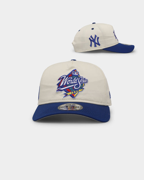 New Era New York Yankees '1990s World Series Through The Decades' 1999 World Series Golfer Snapback Chrome White