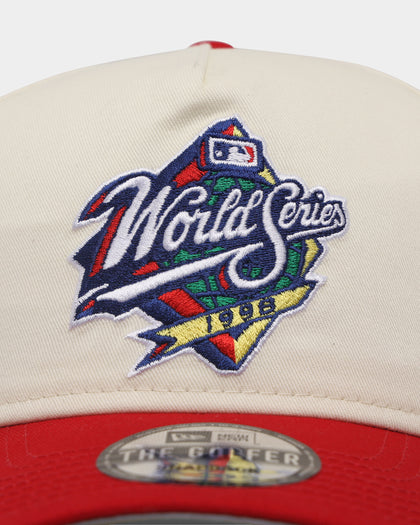 New Era New York Yankees '1990s World Series Through The Decades' 1998 World Series Golfer Snapback Chrome White
