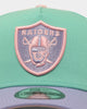 New Era Oakland Raiders 'Easter Sky' 9FORTY A-Frame Snapback Turquoise