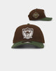 New Era Oakland Raiders 'Beef & Broccoli' 9FORTY A-Frame Snapback Dark Brown