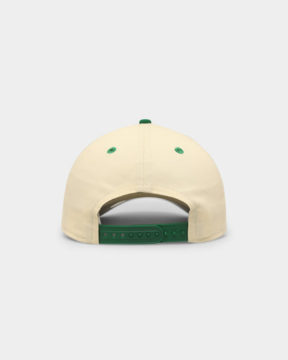 New Era New York Yankees 'Lucky Green' 9FORTY A-Frame Snapback Chrome White