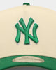 New Era New York Yankees 'Lucky Green' 9FORTY A-Frame Snapback Chrome White