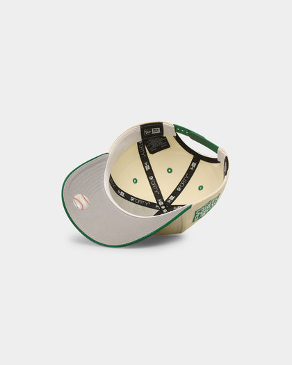 New Era Los Angeles Dodgers 'Lucky Green' 9FORTY A-Frame Snapback Chrome White