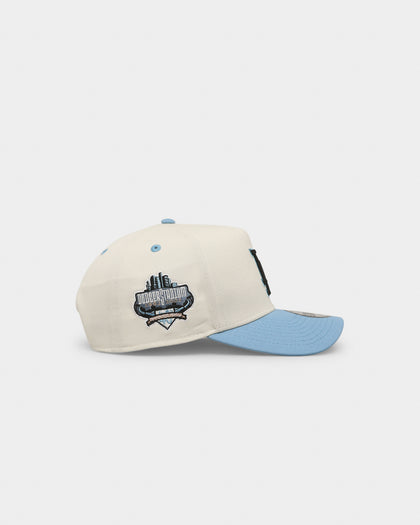 New Era Los Angeles Dodgers 'Chrome University Blue' 9FORTY A-Frame Snapback Chrome White