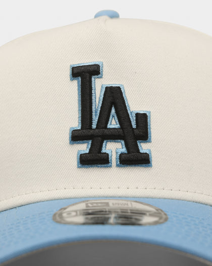 New Era Los Angeles Dodgers 'Chrome University Blue' 9FORTY A-Frame Snapback Chrome White