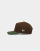 New Era Los Angeles Dodgers 'Beef & Broccoli' 9FORTY A-Frame Snapback Dark Brown