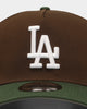 New Era Los Angeles Dodgers 'Beef & Broccoli' 9FORTY A-Frame Snapback Dark Brown
