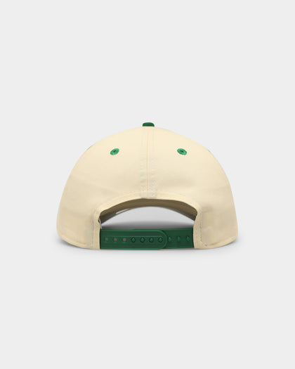 New Era Chicago Bulls 'Lucky Green' 9FORTY A-Frame Snapback Chrome White