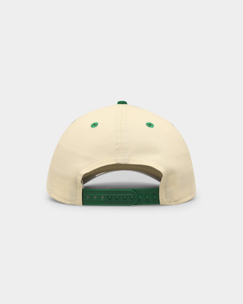 New Era Chicago Bulls 'Lucky Green' 9FORTY A-Frame Snapback Chrome White