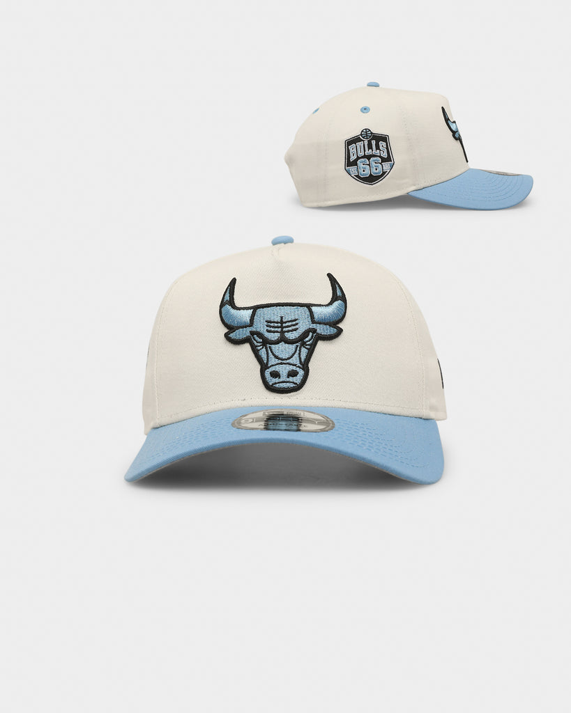 New Era - Chicago Bulls 9FORTY A-Frame Cap - Camel/Oceanside Blue