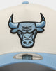 New Era Chicago Bulls 'Chrome University Blue' 9FORTY A-Frame Snapback Chrome White