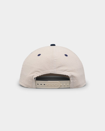 New Era Sydney Roosters 'NRL Retro Script Corduroy' Golfer Snapback Chrome White