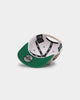New Era South Sydney Rabbitohs 'NRL Retro Script Corduroy' Golfer Snapback Chrome White