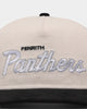 New Era Penrith Panthers 'NRL Retro Script Corduroy' Golfer Snapback Chrome White