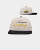 New Era North Queensland Cowboys 'NRL Retro Script Corduroy' Golfer Snapback Chrome White