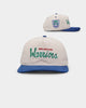 New Era New Zealand Warriors 'NRL Retro Script Corduroy' Golfer Snapback Chrome White
