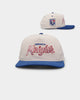 New Era Newcastle Knights 'NRL Retro Script Corduroy' Golfer Snapback Chrome White