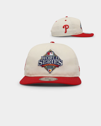 New Era Philadelphia Phillies '2000s World Series Through The Decades' 2008 World Series Golfer Snapback Chrome White