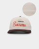 New Era Cleveland Browns 'Chrome Corduroy Throwback Script' Golfer Snapback Chrome White