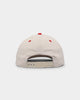 New Era Chicago Bulls 'Chrome Corduroy Throwback Script' Golfer Snapback Chrome White