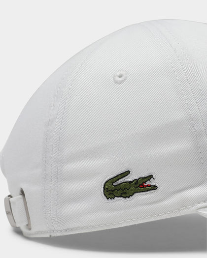 Lacoste Basic Side Croc Cap White