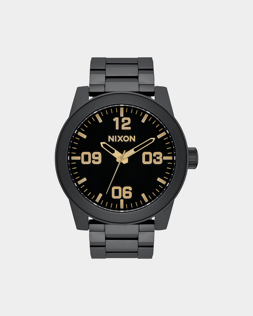 Nixon Corporal SS Matte Black/Gold