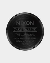 Nixon Corporal SS Matte Black/Gold