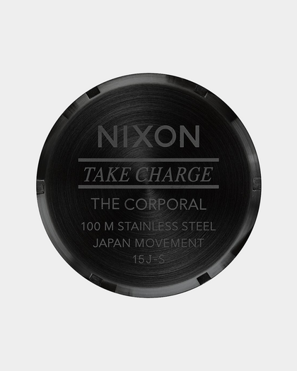 Nixon Corporal SS Matte Black/Gold